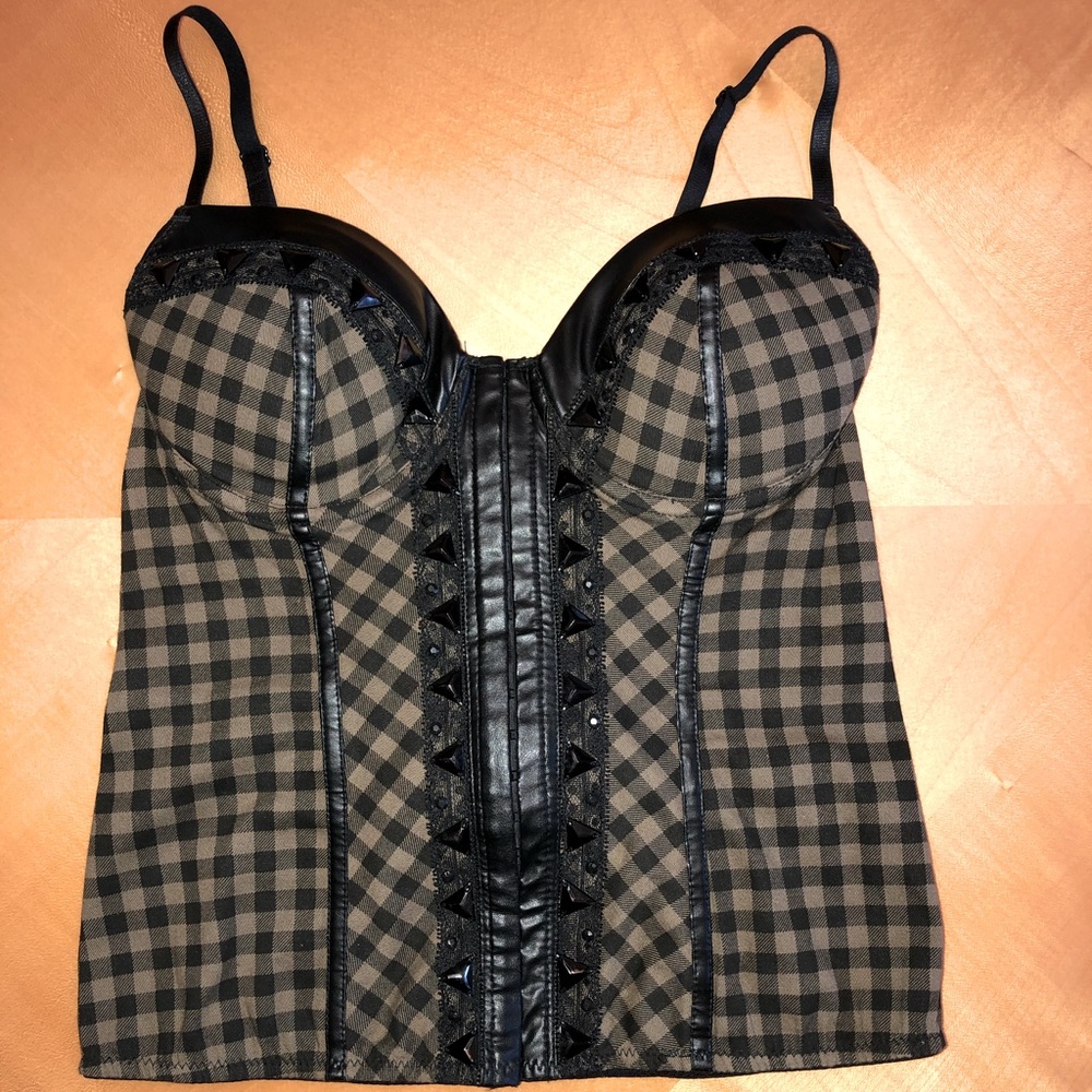 Studded Corset/Bustier style top